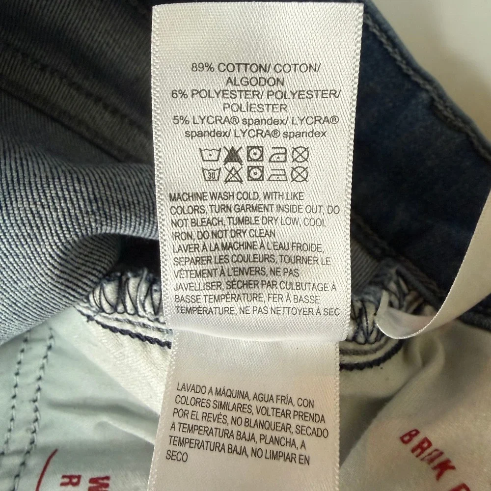 Lucky Brand Jeans Womens 30x32 Blue Uni High Rise Flare Medium Wash Stretch